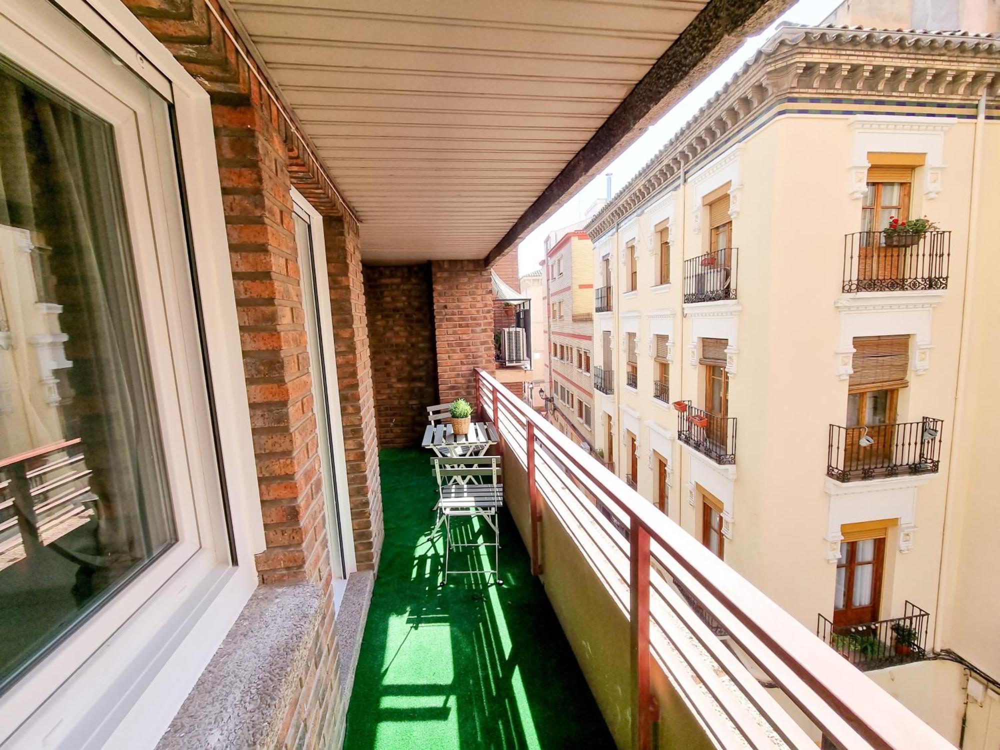 El Teatro Del Pilar Appartement Zaragoza Buitenkant foto